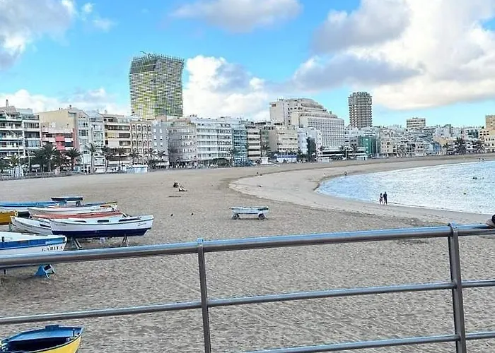 Casa La Isleta, Entre El Puerto Y La Playa Canteras アパート